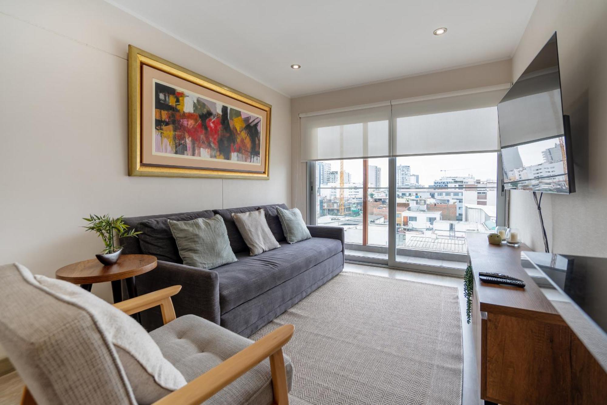Modern 1Br Loft Close To The Seawalk Of Miraflores Lima Zewnętrze zdjęcie